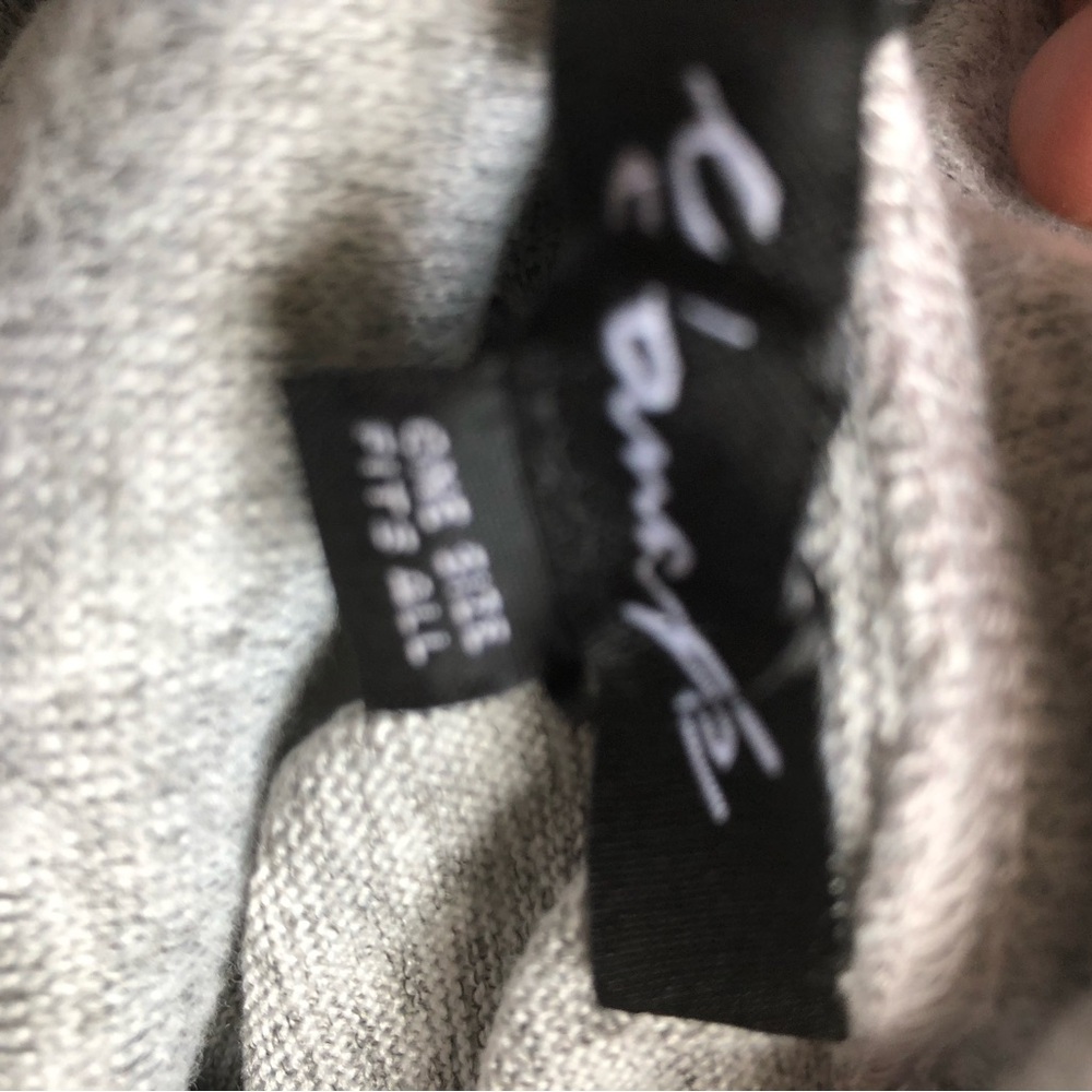 Yana k Sweater Heather gray 2-toned  Hachi  ONE size s-Xl New! - Picture 6 of 9